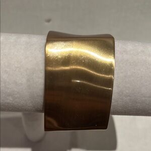 Chic Gold-Tone Cuff Bracelet